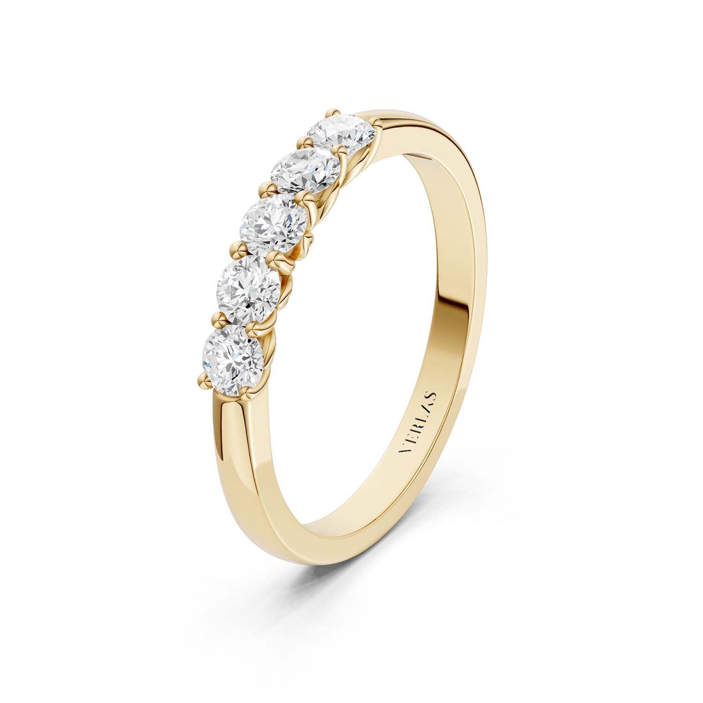 5-Stone Round Vows