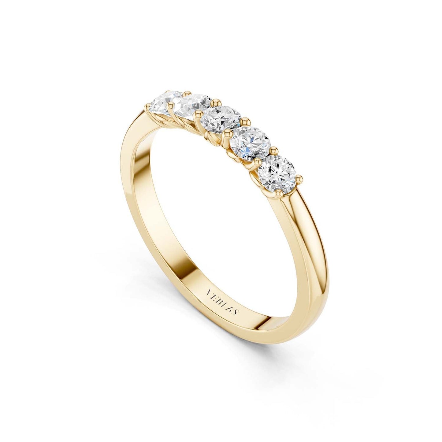 5-Stone Round Vows