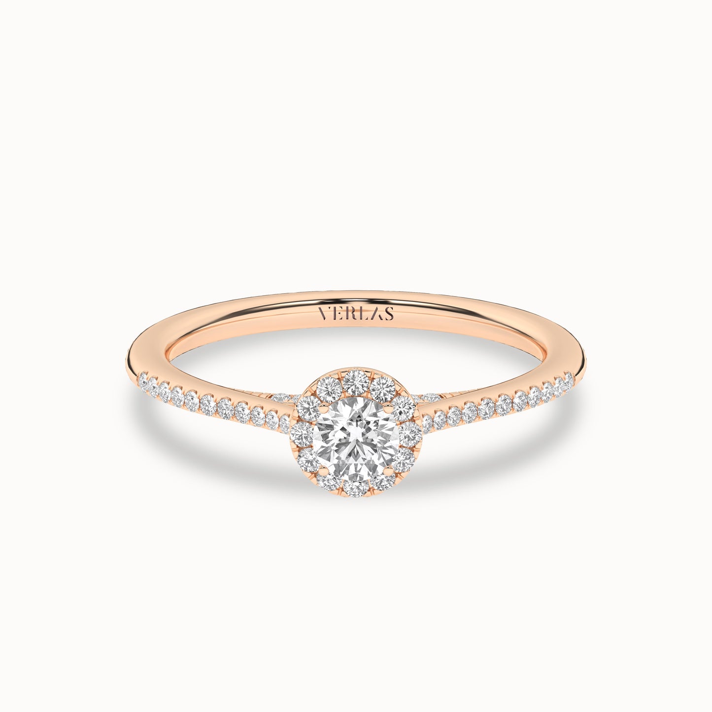 Signature Round Halo Ring