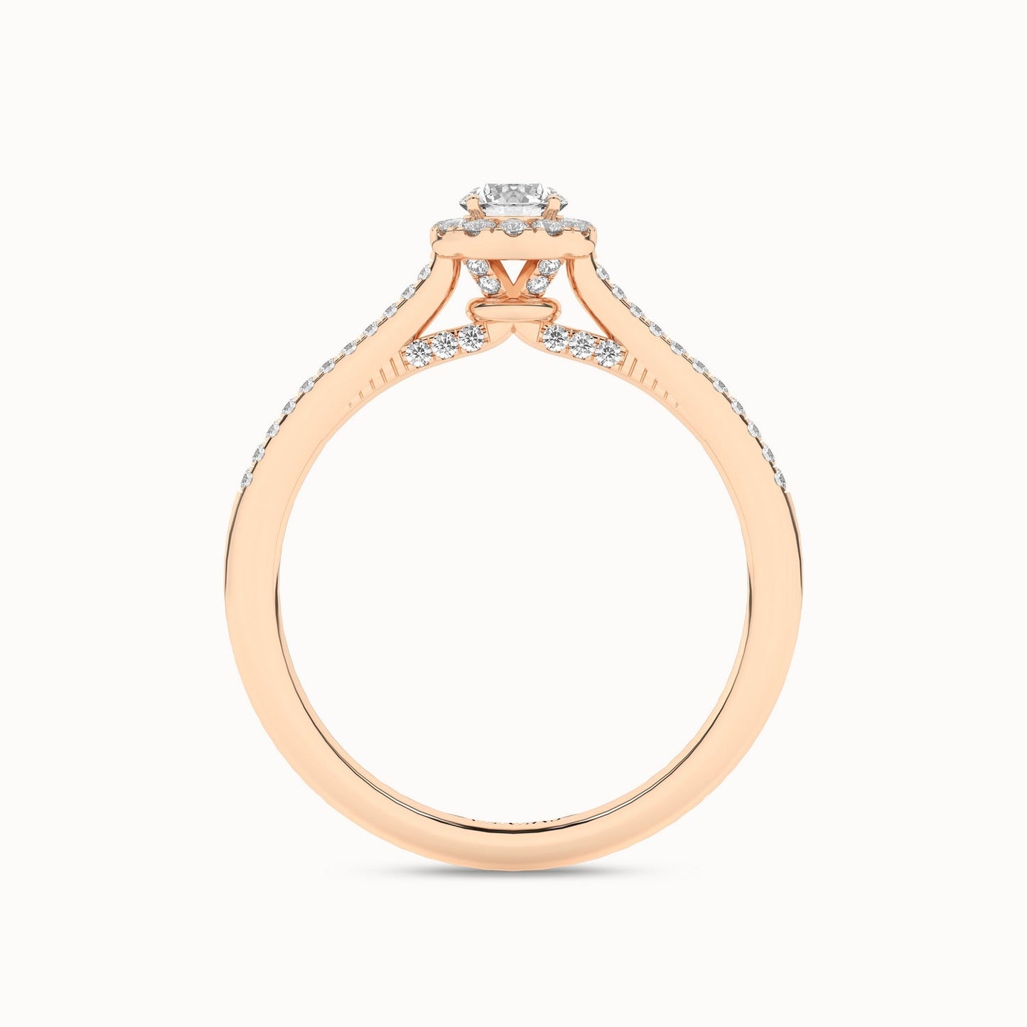 Signature Round Halo Ring