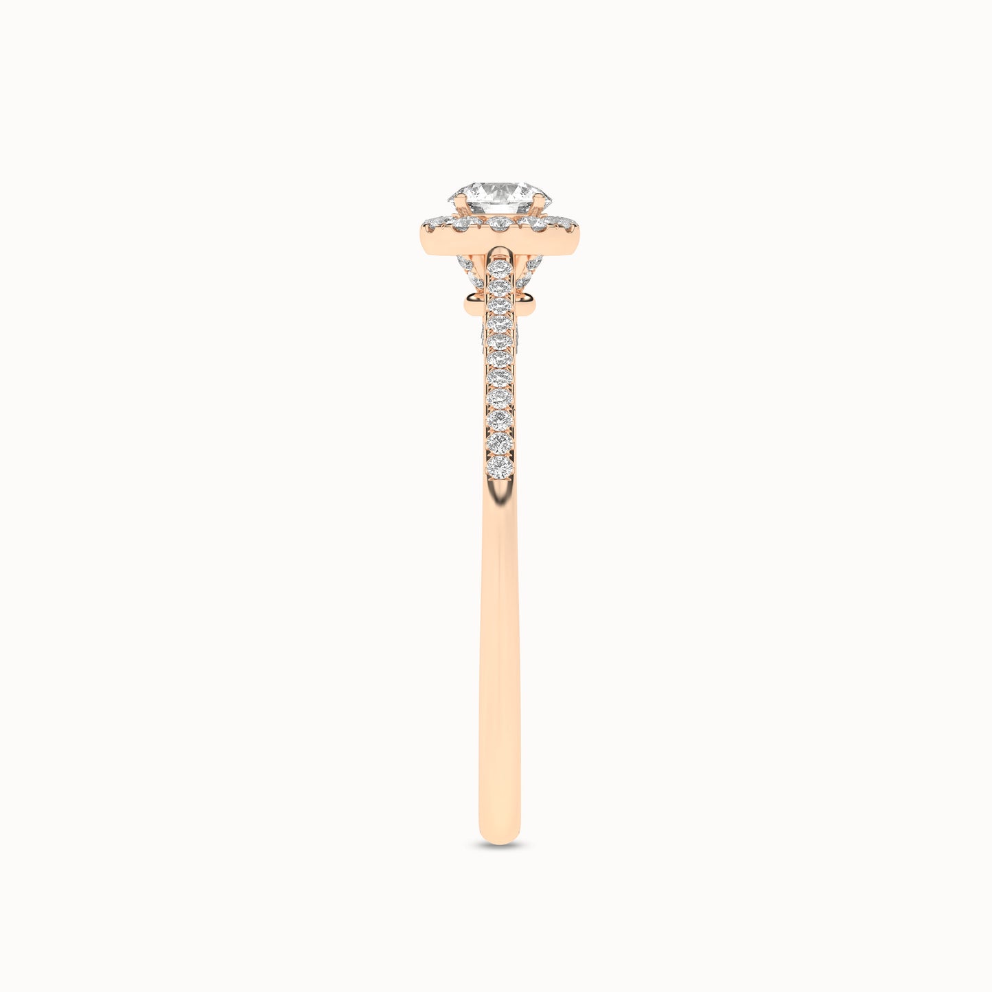 Signature Round Halo Ring