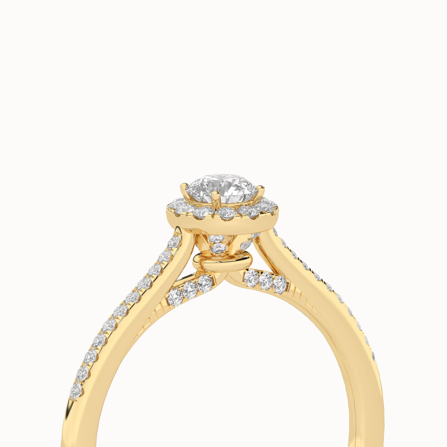 Signature Round Halo Ring