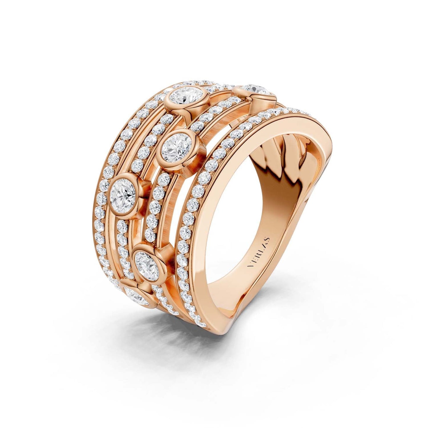 2x2 Tier Smitten Ring