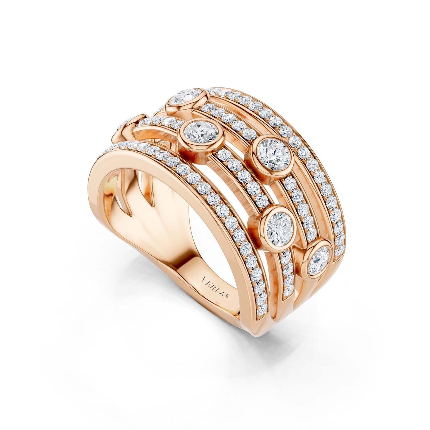 2x2 Tier Smitten Ring