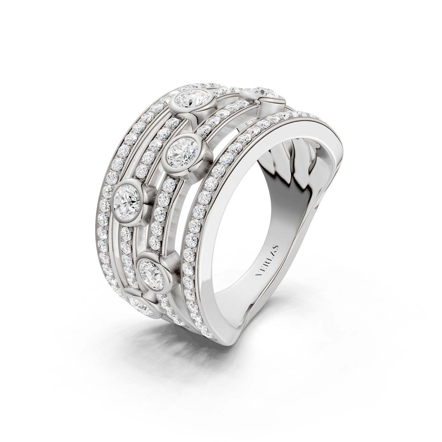 2x2 Tier Smitten Ring