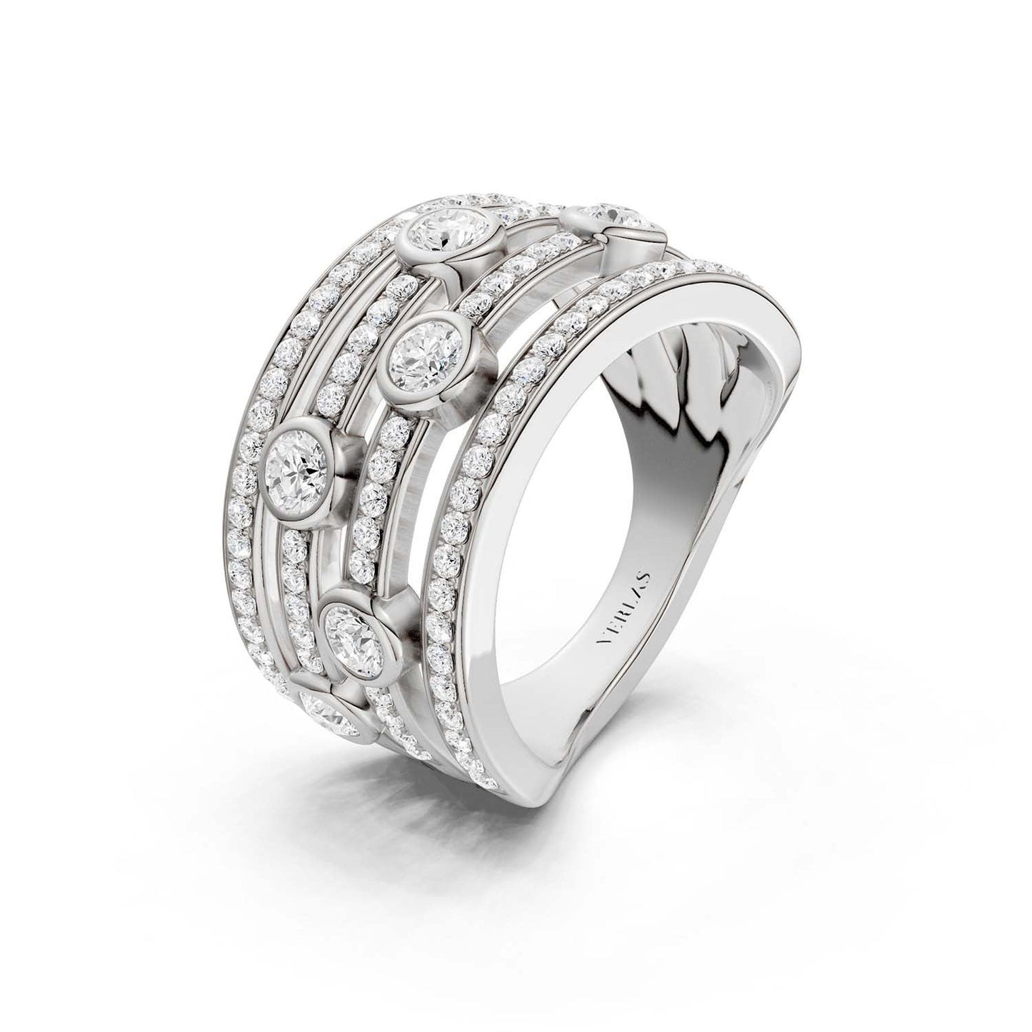 2x2 Tier Smitten Ring