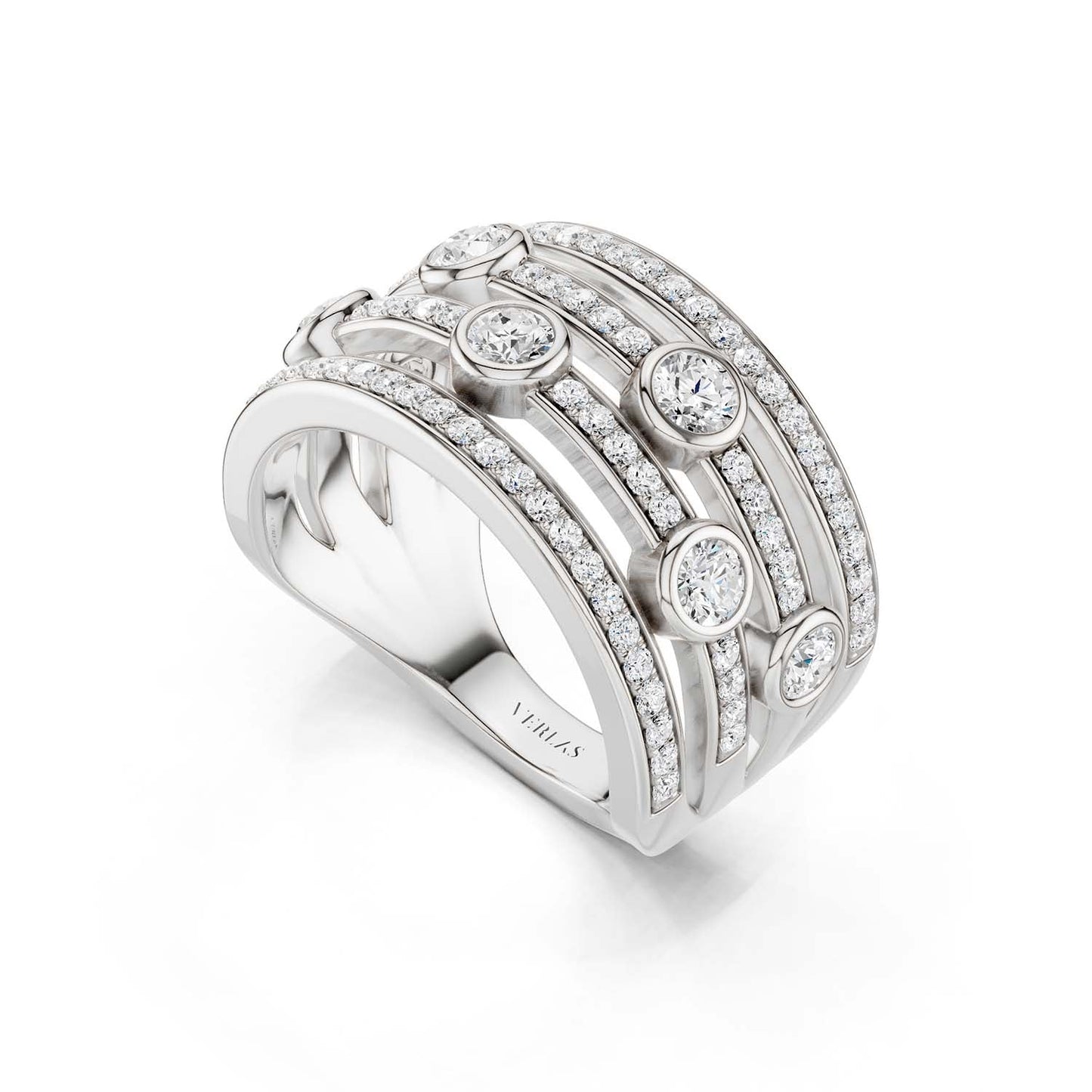 2x2 Tier Smitten Ring
