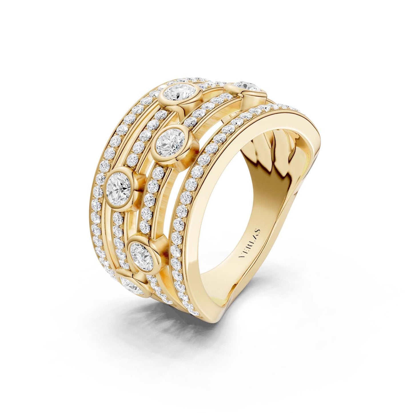 2x2 Tier Smitten Ring