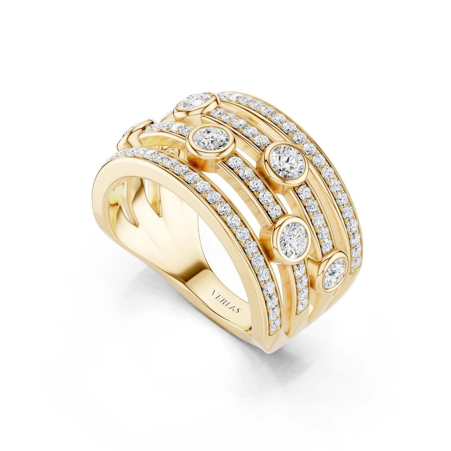 2x2 Tier Smitten Ring