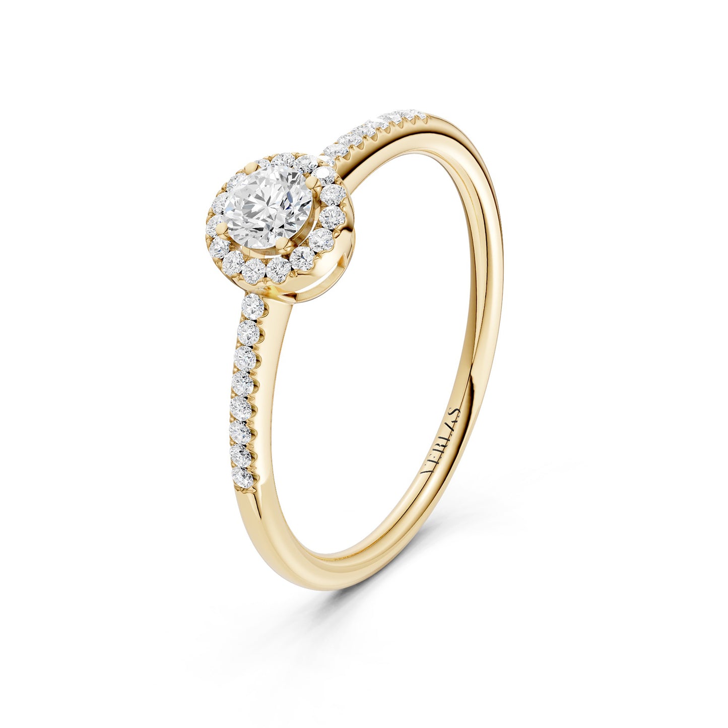 My Signature Round Halo Ring