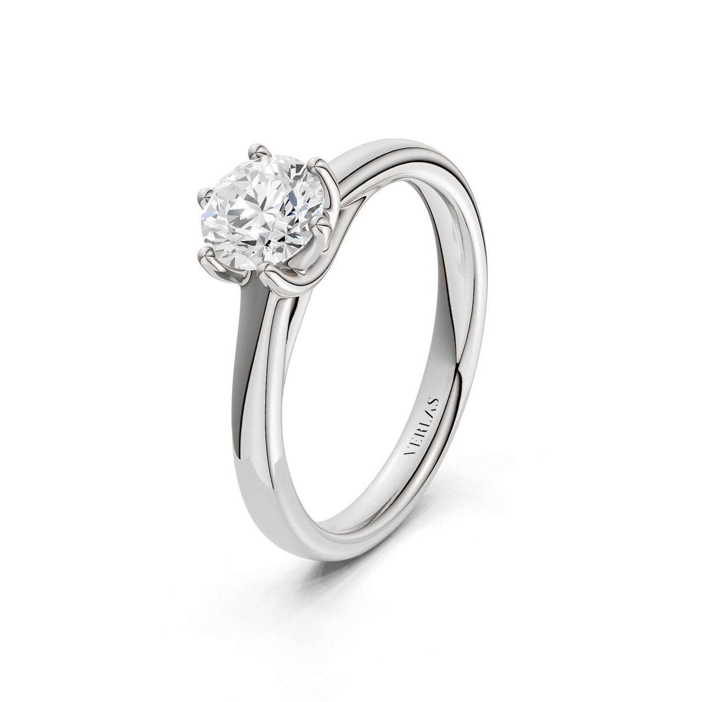 6-Pronged Round Ring
