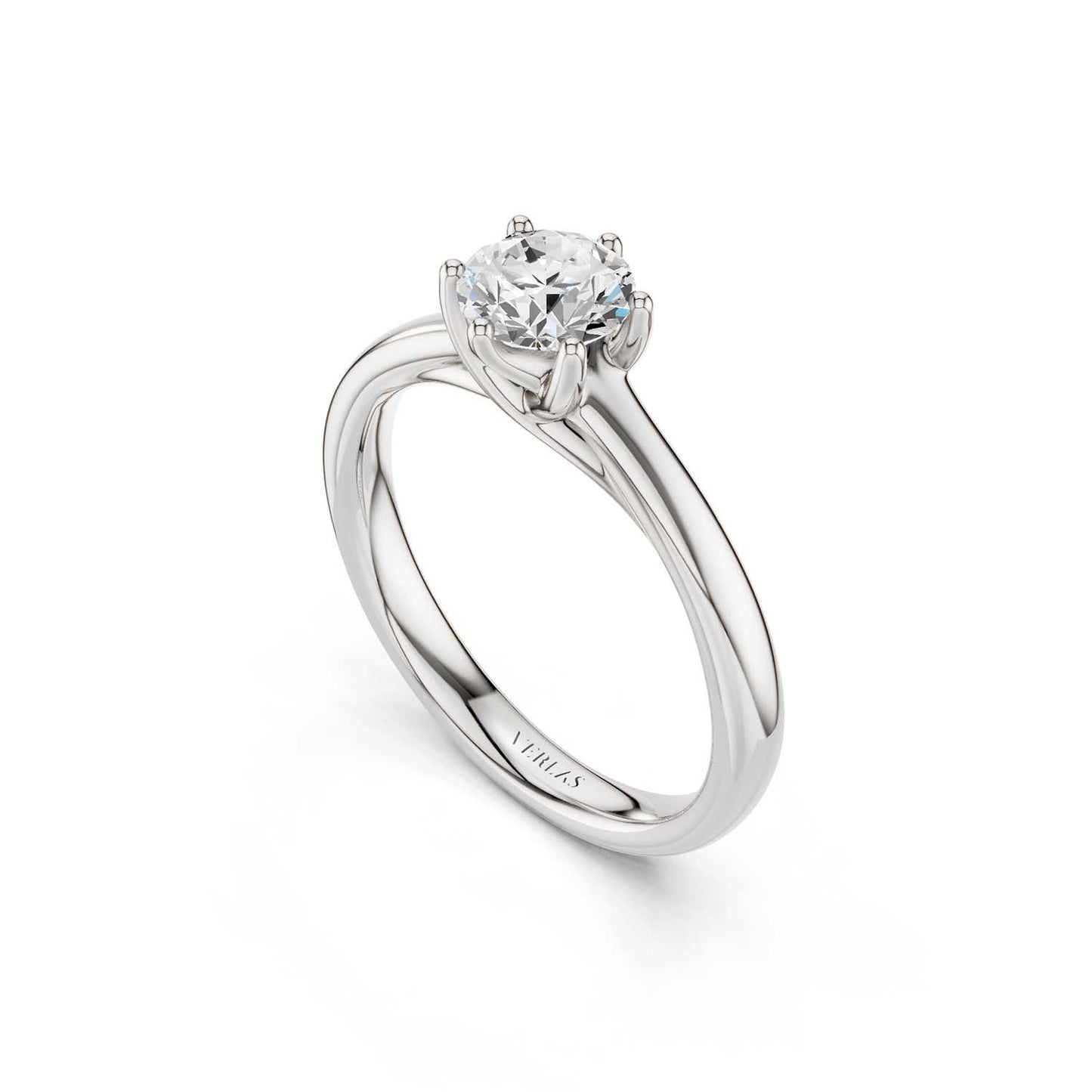 6-Pronged Round Ring