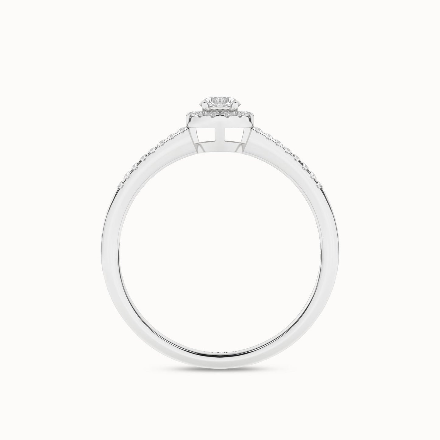 My Signature Round Halo Ring