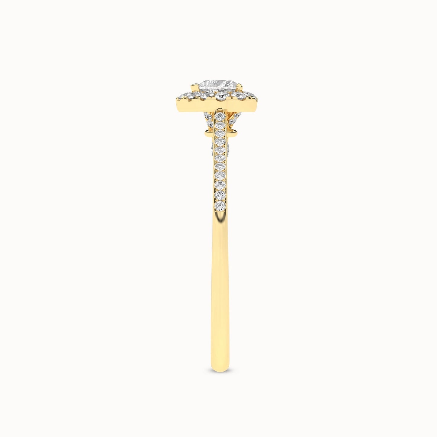 Signature Heart Halo Ring