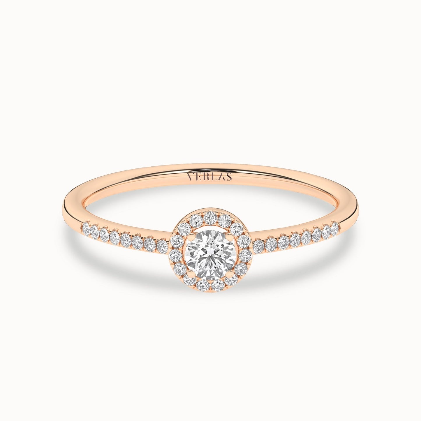 My Signature Round Halo Ring