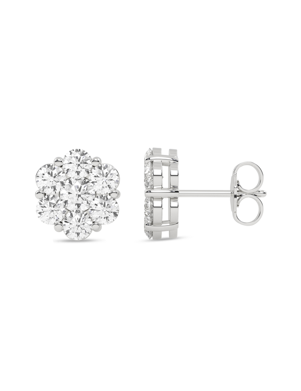 Primrose Studs white gold