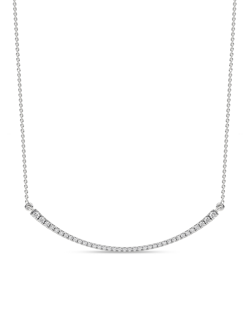 Smile Necklace white gold