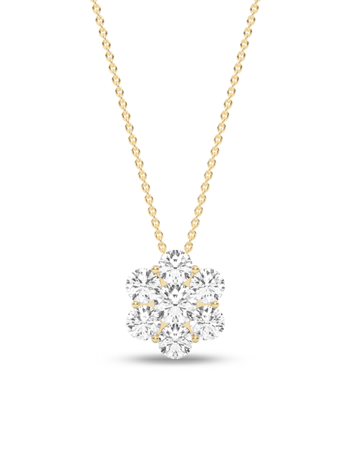 Primrose Necklace yellow gold