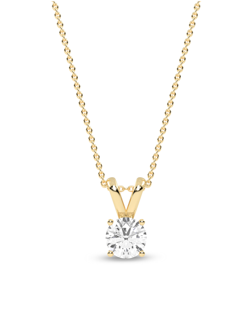 Versatile Round Necklace yellow gold