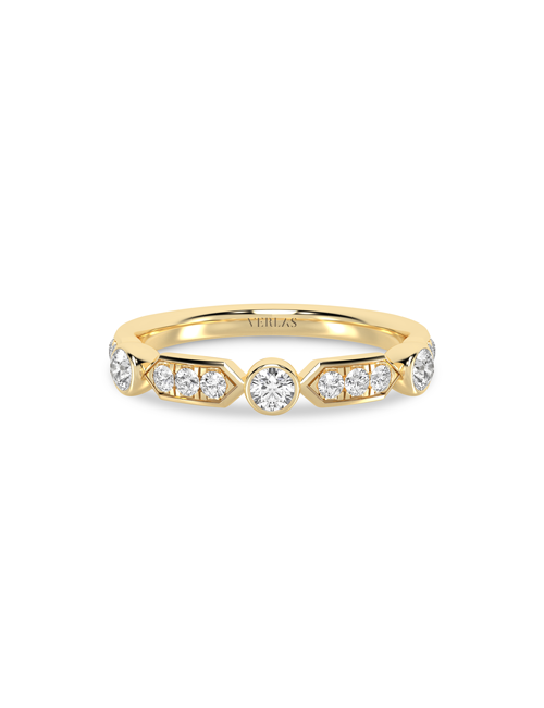 Eloquent Band yellow gold