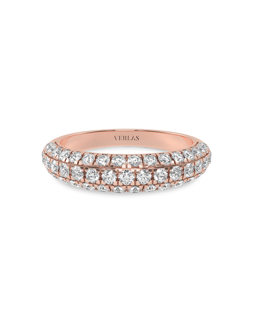 Embellished Lace Band rose gold