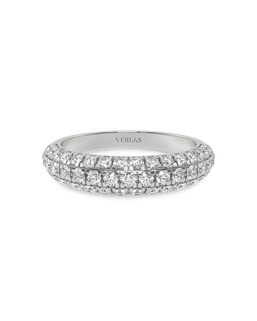 Embellished Lace Band white gold