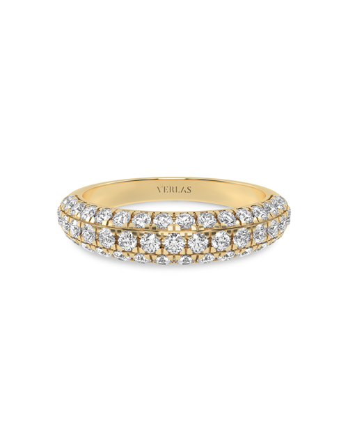 Embellished Lace Band yellow gold