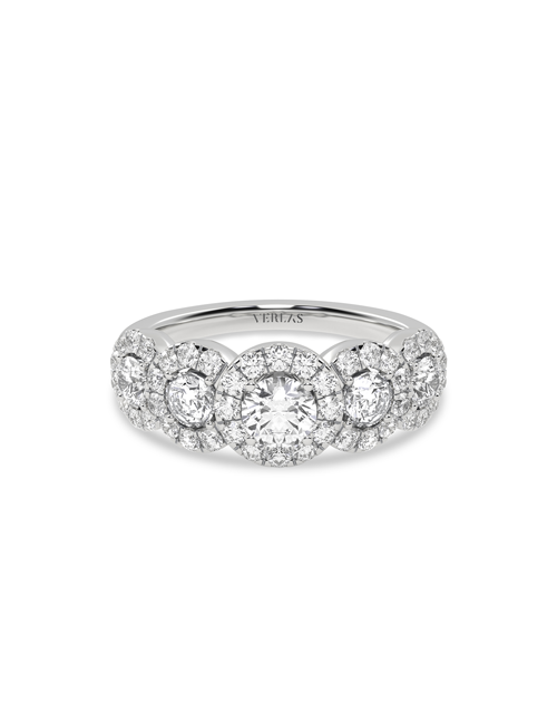 5-Stone Graduated Cherished Vows white gold