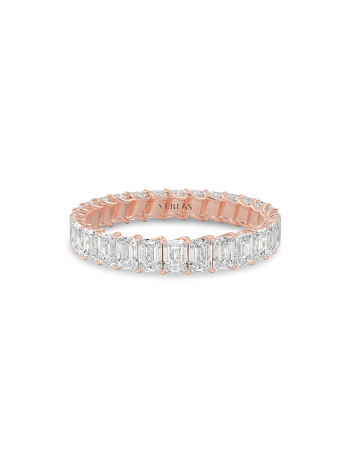 Eternal Emerald Band rose gold