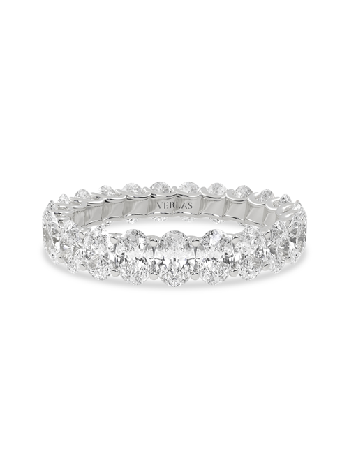Eternal Ellipse Band white gold