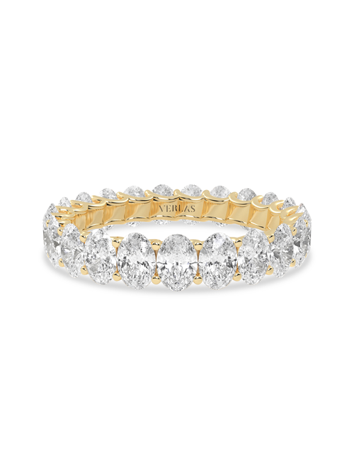 Eternal Ellipse Band yellow gold