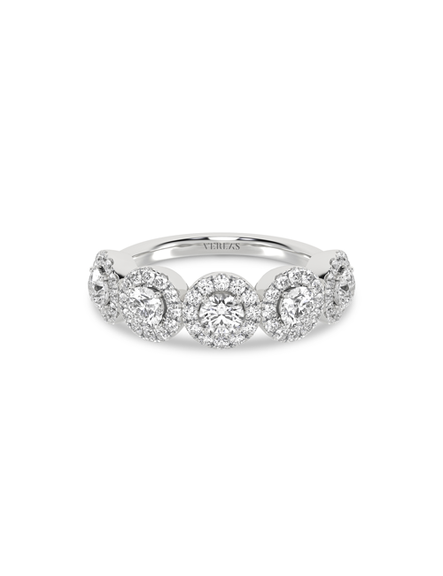 5-Stone Cherished Vows white gold