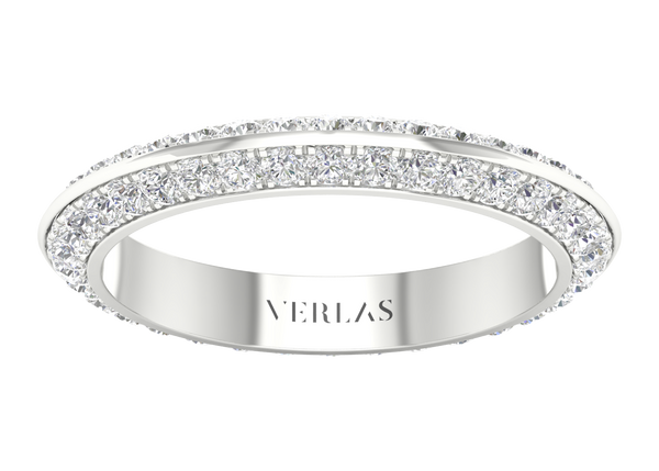 Eternal Tapering Band white gold