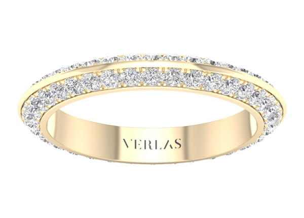Eternal Tapering Band yellow gold