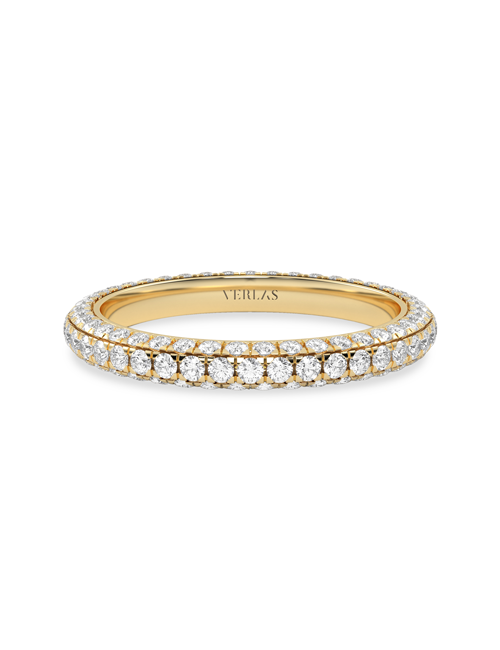 Signature Eternal Band yellow gold