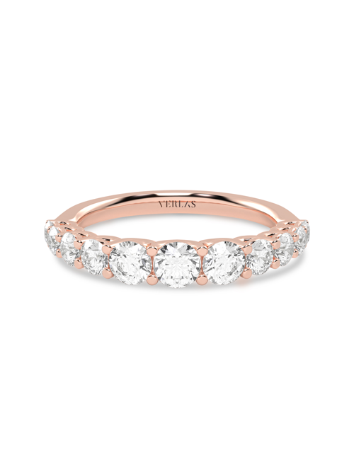 Graduated Round Ring rose gold