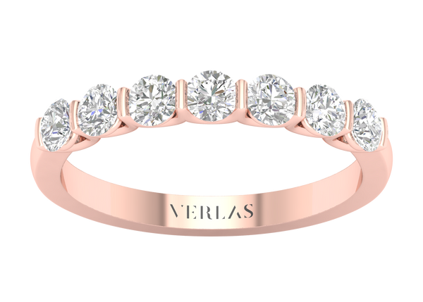 7-Stone Keepsake Vows rose gold