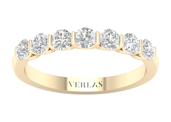 7-Stone Keepsake Vows yellow gold
