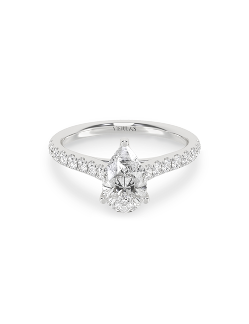 Signature Dewdrop Ring white gold