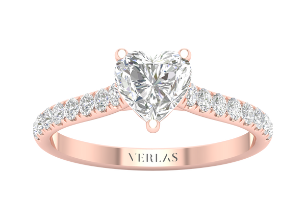 Signature Heart Ring rose gold