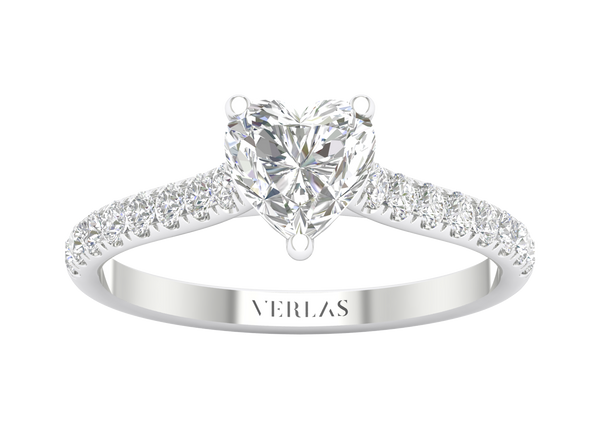 Signature Heart Ring white gold