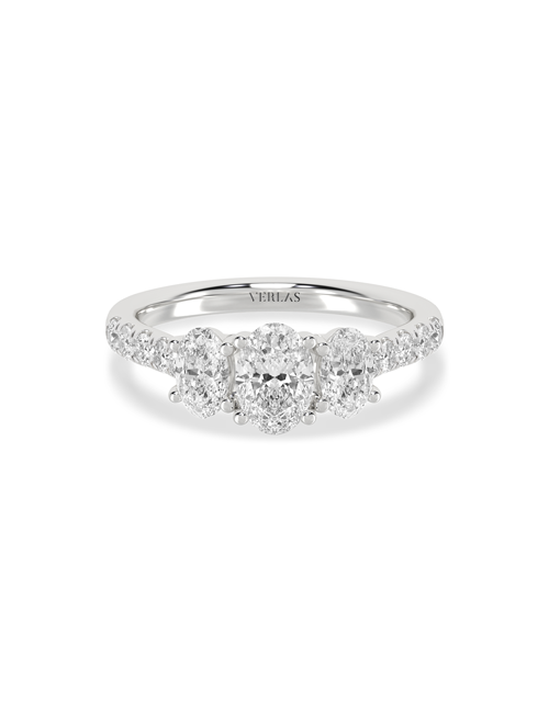 Embellished Ellipse Vows white gold