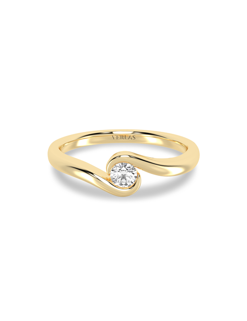 My Encompassing Round Ring yellow gold