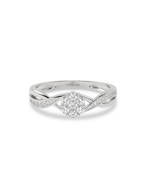 My Crossover Primrose Ring white gold