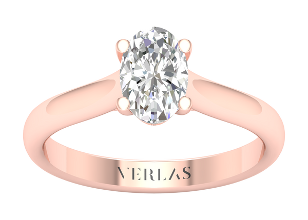 Iconic Ellipse Ring rose gold
