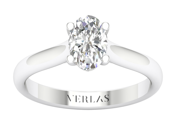 Iconic Ellipse Ring white gold