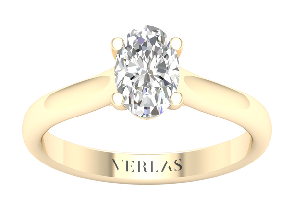 Iconic Ellipse Ring yellow gold