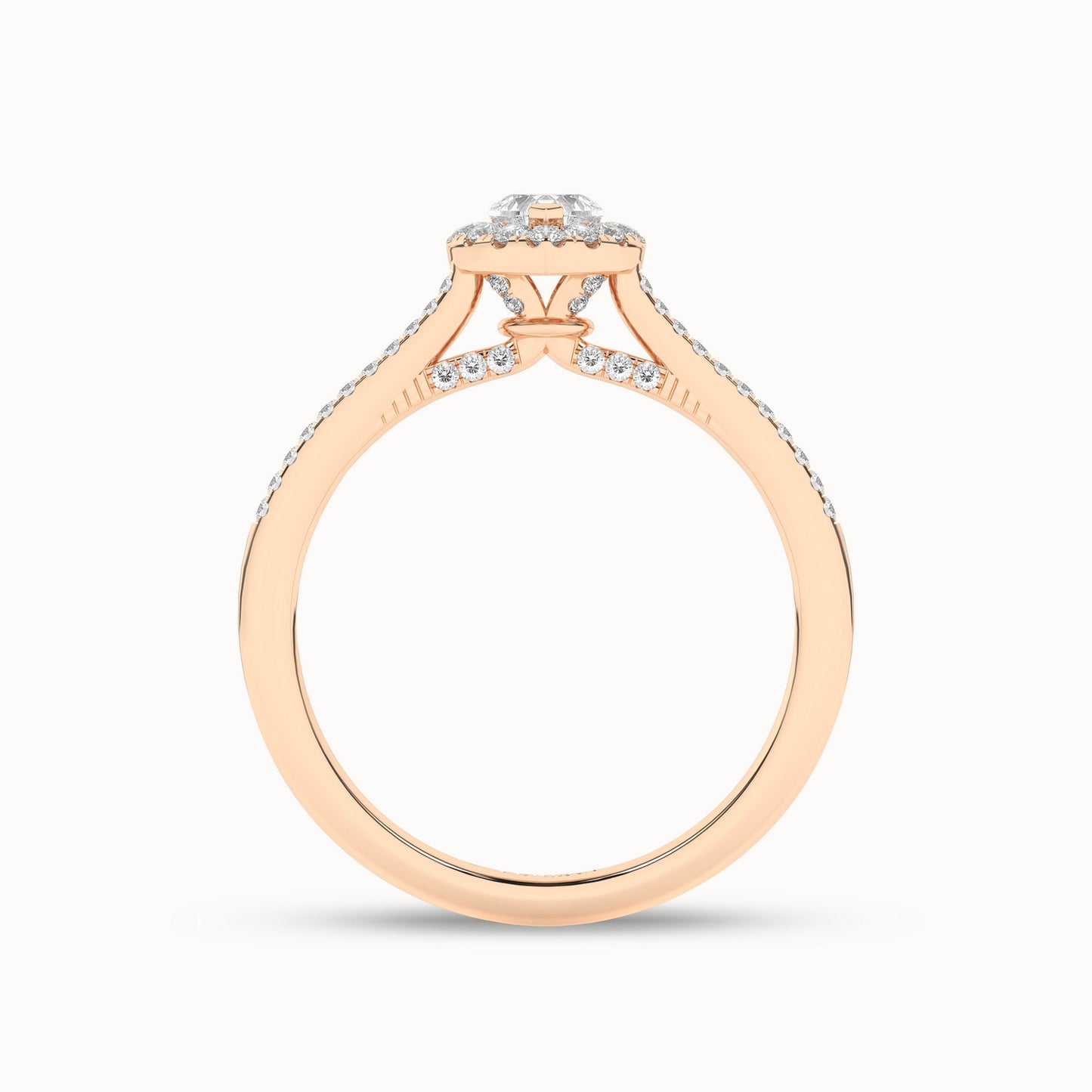 Signature Heart Halo Ring_Product Angle_1/3-3