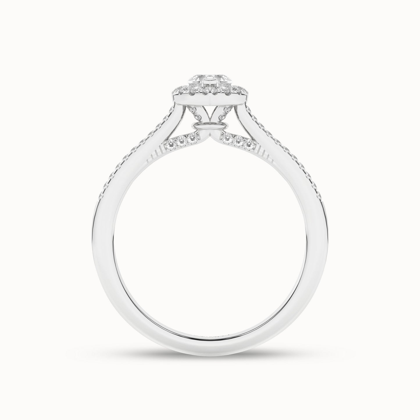 Signature Heart Halo Ring_Product Angle_1/3-3