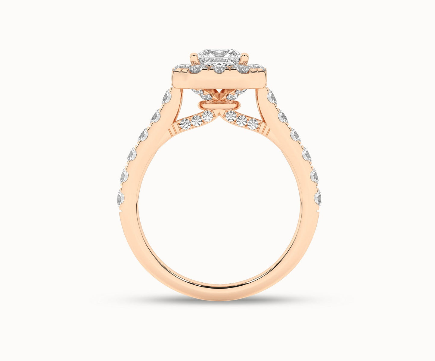 Signature Princess Halo Ring_Product Angle _2Ct. - 3